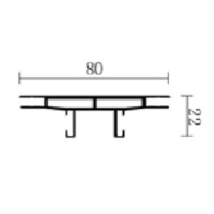 Алуминиев профил FXGL008 Алуминиев профил FXGL008