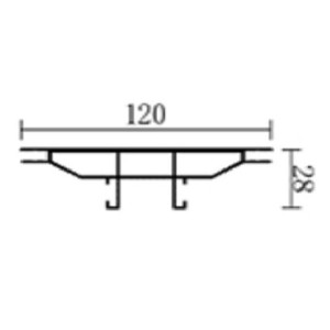 Алуминиев профил FXGL012 Алуминиев профил FXGL012