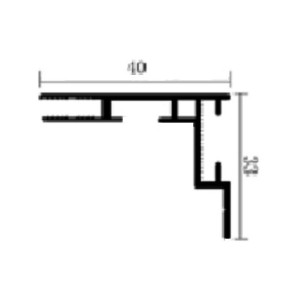 Алуминиев профил FXGLS004 Алуминиев профил FXGLS004